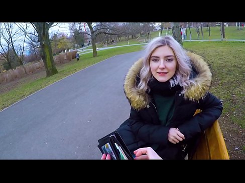 ❤️ Swallows a stranger's hot cum for money - blowjob in the park by Eva Elfie ️❌ Anal video at us ❤